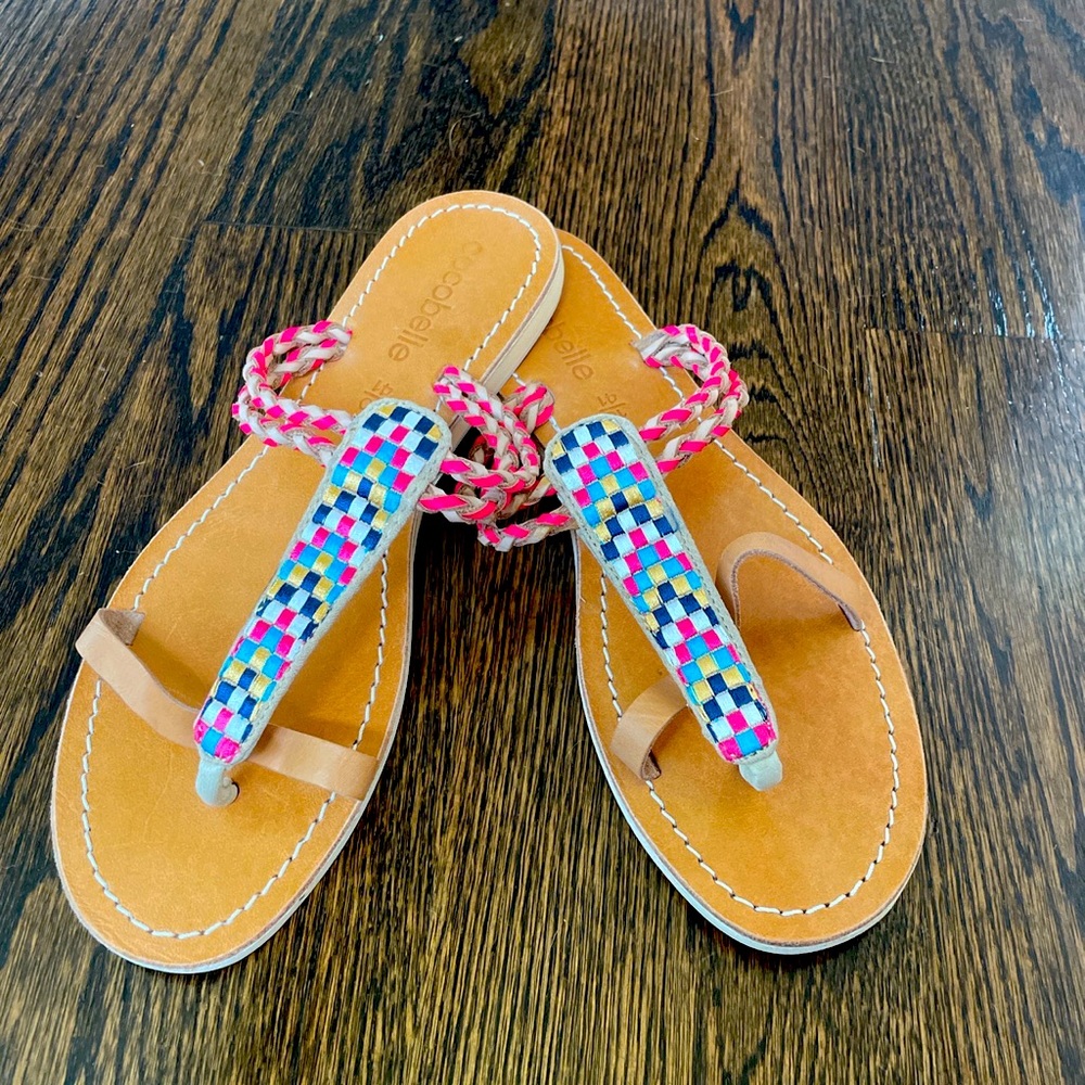 Anthropologie sandals | Cocobelle | strappy | size 10 | 41